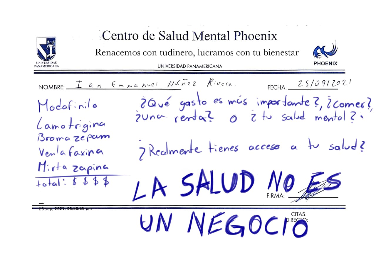 Imagen del ejercicio artístico